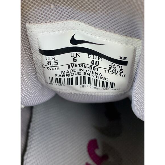 Nike Zoom Winflo 5 Women's Running Shoes Gray Purple Athletic Sneakers Size 8.5 - Picture 8 of 8